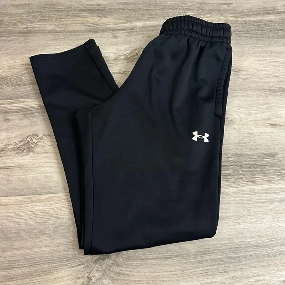 Under Armour Loose Black Sweatpants size Medium - Picture 1 of 5